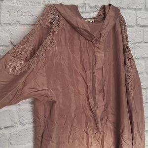 Gold hawk Cold shoulder blouse